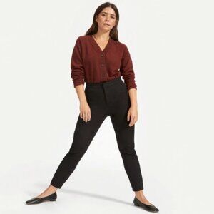 Everlane The Fixed Waist Work Pant in Black - sz 14